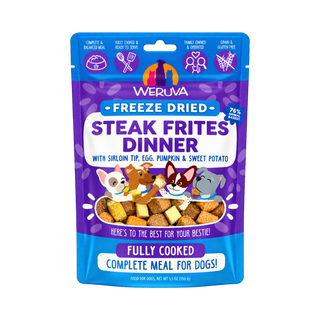 Weruva Steak Frites Freeze Dried Dog Food