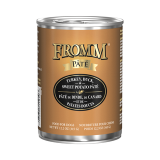 Fromm Turkey Duck and Sweet Potato Pate Wet Dog Food