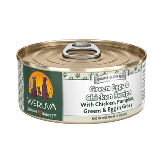 Weruva Green Eggs & Chicken Chicken, Pumpkin, Greens & Egg In Gravy Wet Dog Food