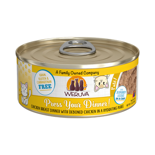 Weruva Press Your Dinner Chicken Pate Wet Cat Food