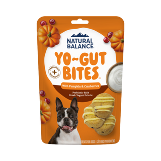Natural Balance Yo-Gut Bites with Pumpkin & Cranberries Dog Treat