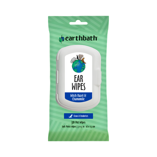 Earthbath Ear Wipes for Dogs and Cats