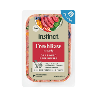 Instinct FreshRaw Meals Frozen Grass-Fed Dog