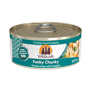 Weruva Funky Chunky Chicken Soup with Pumpkin Wet Cat Food