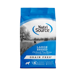 Nutrisource Grain Free Large Breed Chicken & Pea Dry Dog Food