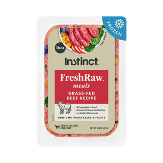 Instinct FreshRaw Meals Frozen Grass-Fed Dog