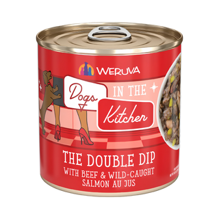 Weruva Dogs In The Kitchen The Double Dip Beef & Wild Salmon Wet Dog Food