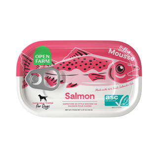 Open Farm Salmon Mousse Wet Dog Food Topper