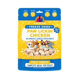 Weruva Paw Lickin' Chicken Freeze Dried Dog Food
