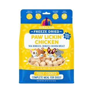 Weruva Paw Lickin' Chicken Freeze Dried Dog Food