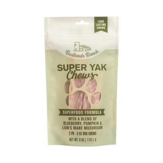 Super Yak Chew Blueberry Pumpkin & Lion's Mane Large Dog Treat
