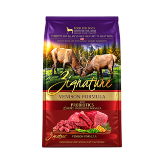 Zignature Venison Dry Dog Food