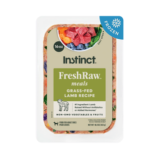 Instinct FreshRaw Meals Frozen Grass-Fed Dog