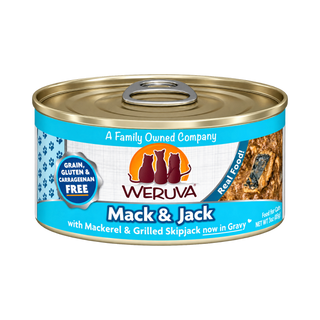 Weruva Classic Mack & Jack Mackerel & Skipjack Wet Cat Food