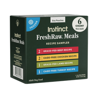 Instinct FreshRaw Meals Frozen Grass-Fed Dog
