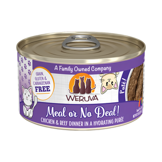 Weruva Meal Or No Deal Chicken & Beef Pate Wet Cat Food