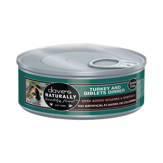 Dave's Naturally Turkey & Giblets Dinner Wet Cat Food