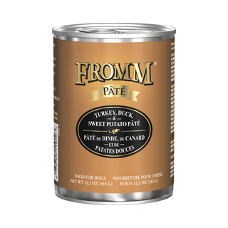 Fromm Turkey Duck and Sweet Potato Pate Wet Dog Food