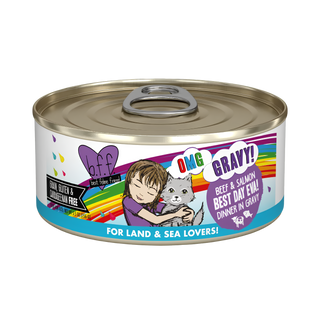 BFF Weruva OMG Best Day Eva Beef & Salmon Wet Cat Food