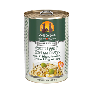 Weruva Green Eggs & Chicken Chicken, Pumpkin, Greens & Egg In Gravy Wet Dog Food