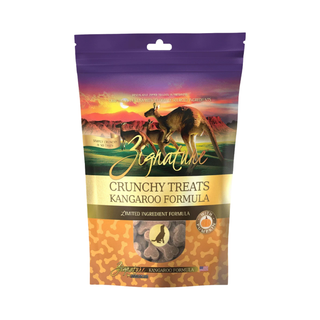 Zignature Kangaroo Ziggy Bars Biscuit Dog Treats