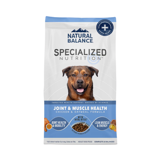 Natural Balance Specialized Nutrition Joint & Muscle Health Chicken & Oatmeal Dry Dog Food