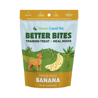 Better Bites Freeze Dried Banana Dog Treat