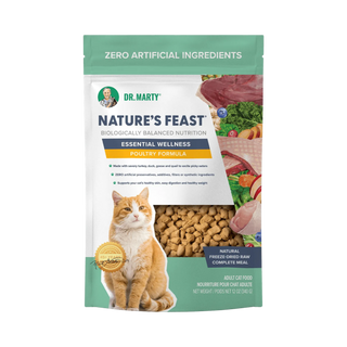 Dr. Marty's Essential Wellness Poultry Freeze Dried Cat Food