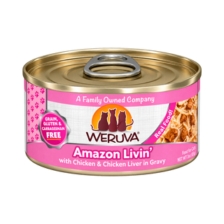 Weruva Classic Amazon Livin' Chicken & Liver Wet Cat Food
