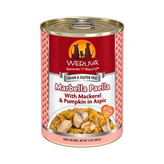 Weruva Classic Marbella Paella Mackerel & Pumpkin in Aspic Wet Dog Food
