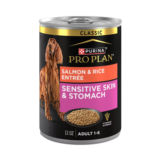 Purina Pro Plan Adult Sensitive Skin & Stomach Salmon & Rice Wet Dog Food