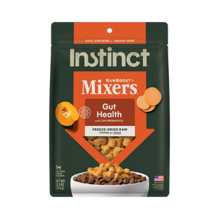 Instinct Raw Boost Mixers Gut Health Freeze Dried Dog Food