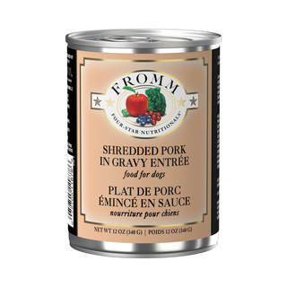 Fromm 4 Star Shredded Pork In Gravy Wet Dog Food