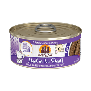 Weruva Meal Or No Deal Chicken & Beef Pate Wet Cat Food