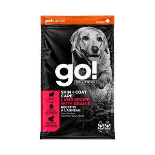 Petcurean Go! Skin & Coat Care Lamb w/ Grain Dry Dog Food