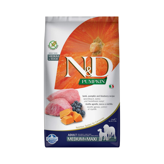 Farmina Grain Free Med Maxi Adult Lamb, Pumpkin & Blueberry Dry Dog Food