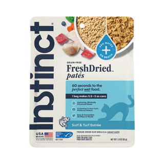 Instinct Fresh Dried Pate Freeze Dried Cat Food