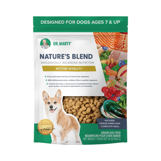 Dr. Marty's Nature's Blend Active Vitality Senior Freeze Dried Dog Food