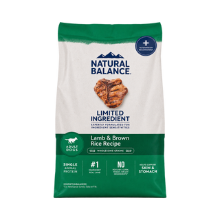 Natural Balance Lamb and Brown Rice Dry Dog Food