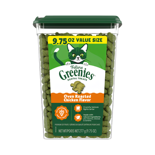 Feline Greenies Oven Roasted Chicken Cat Treat