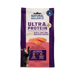 Natural Balance Ultra Protein Plus Salmon & Chicken Meal Recipe Dry Cat Food
