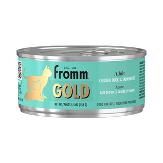 Fromm Gold Adult Chicken, Salmon & Duck Pate Wet Cat Food
