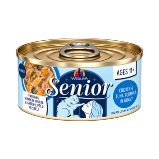 Weruva Senior Chicken Tuna Gravy Wet Cat Food