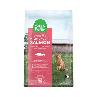 Open Farm Grain Free Wild Caught Salmon Dry Cat Food