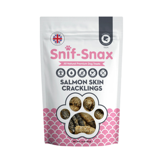 Snif Snax Salmon Skin Crackling Dog Treats