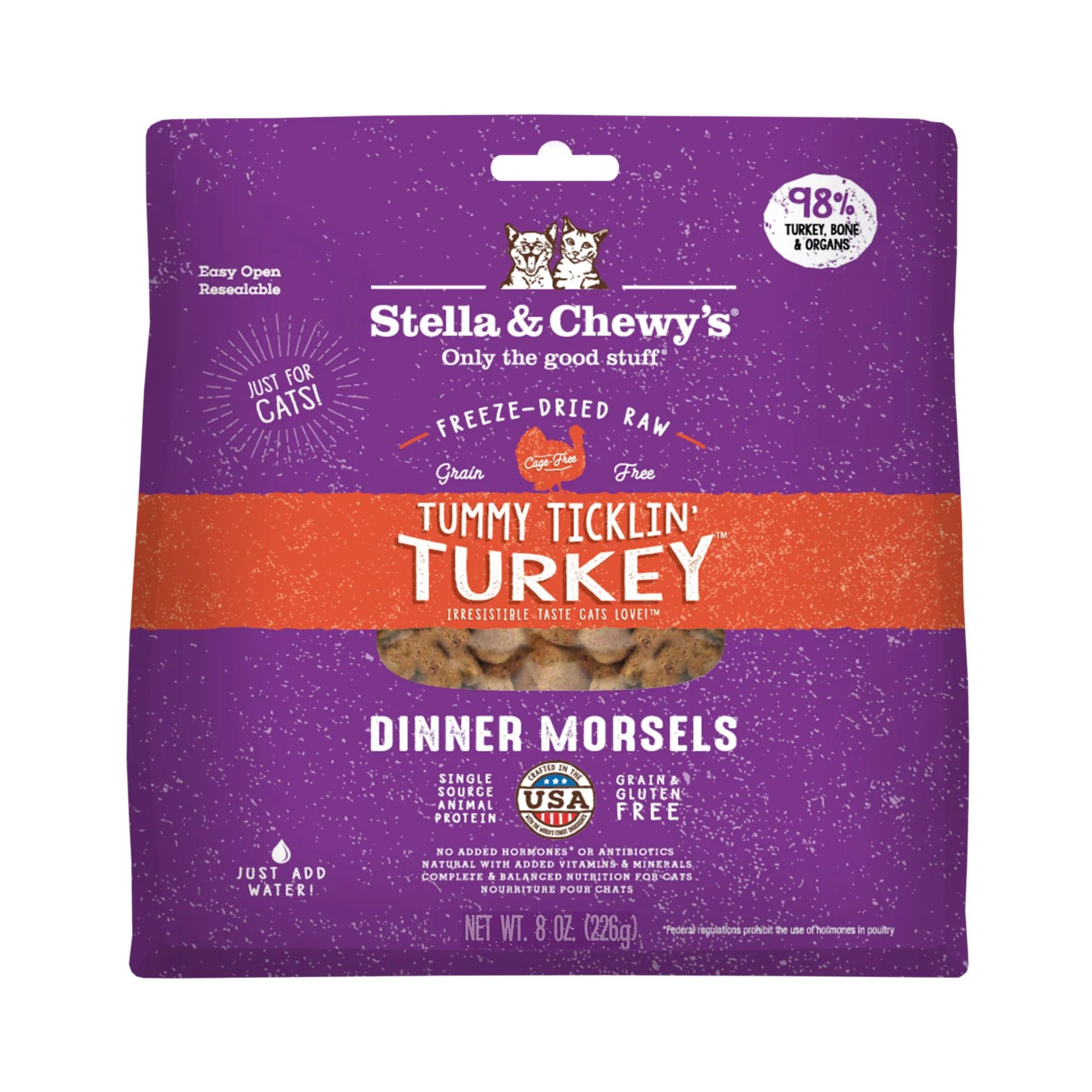 Stella & Chewy's Turkey Freeze Dried Cat Food