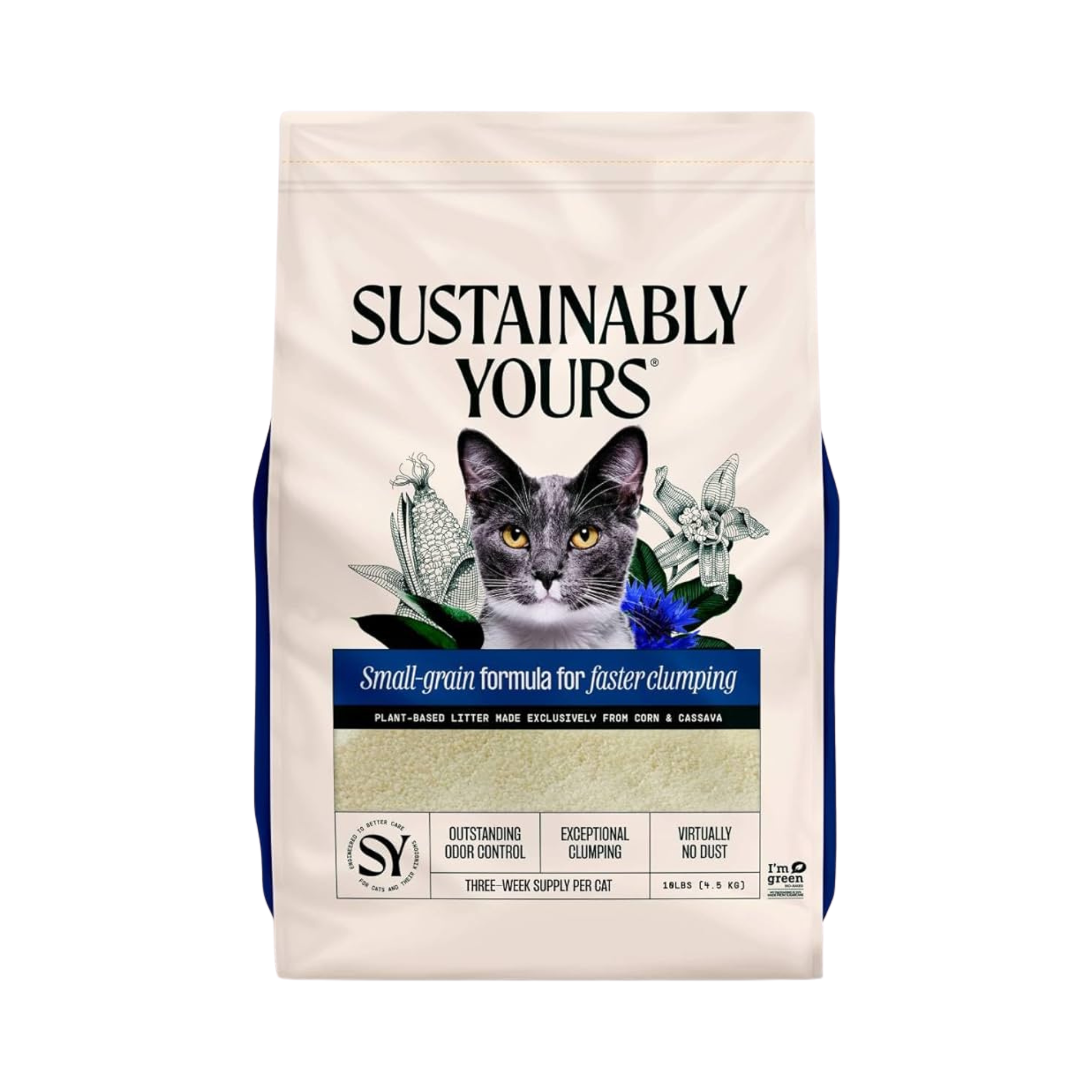 Sustainably Yours Small Grain MultiCat Litter
