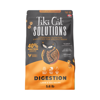 Tiki Cat Solutions Digestion Lamb & Egg Dry Cat Food