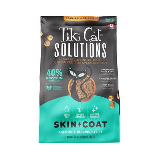 Tiki Cat Solutions Dry Skin & Coat Salmon & Herring