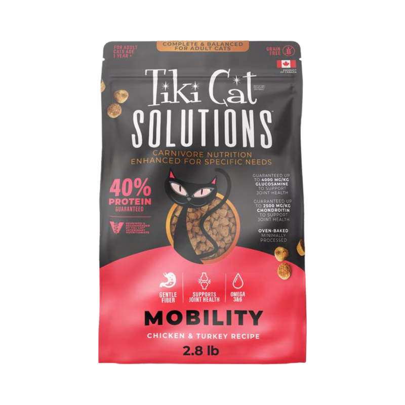 Tiki Cat Solutions Mobility Chicken & Turkey Dry Cat Food